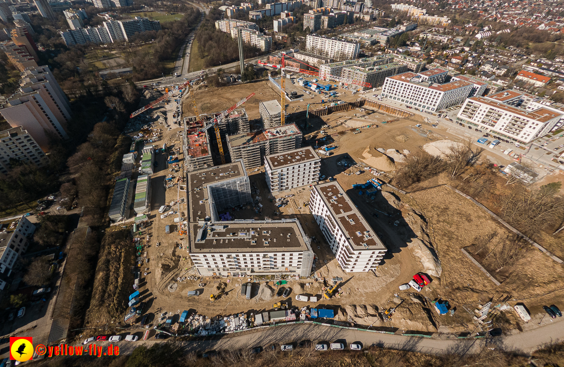 15.02.2023 - Baustell Alexisquartier und Pandion Verde aus der Luft